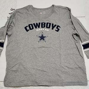 Dallas Cowboys Gray Long Sleeve Shirt